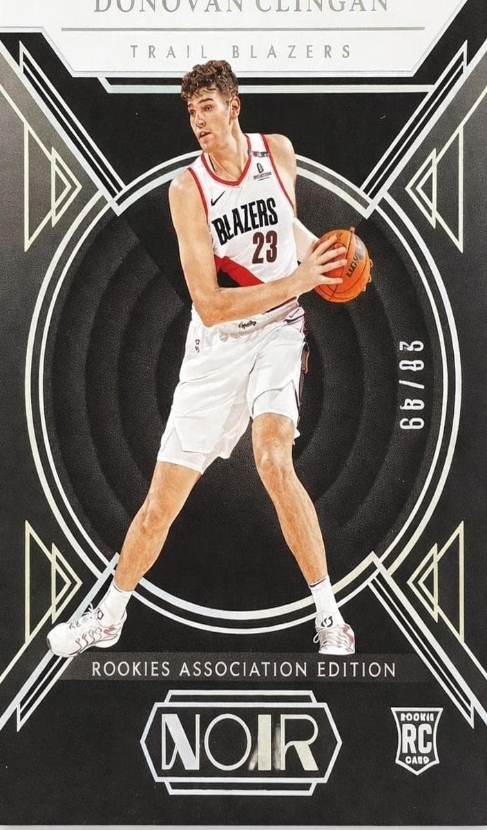 Donovan Clingan 2024 panini Panini Noir