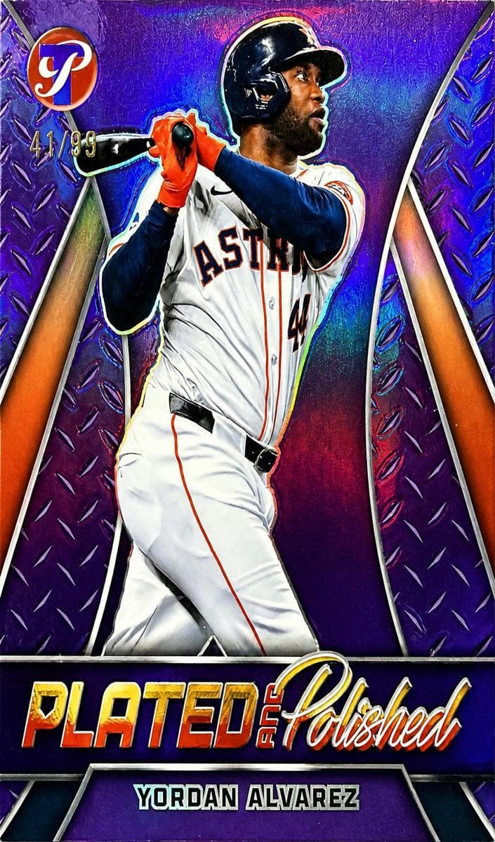 Yordan Alvarez 2025 topps Topps Pristine