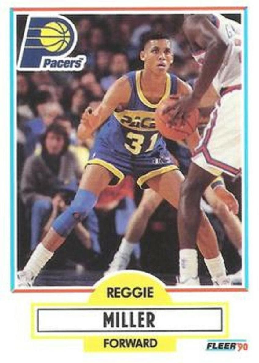 Reggie Miller 1990 fleer Fleer
