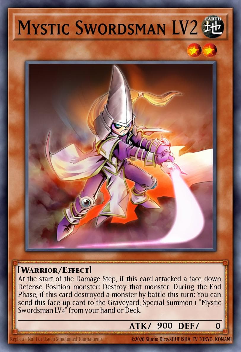 Mystic Swordsman LV2 #SD5-EN013