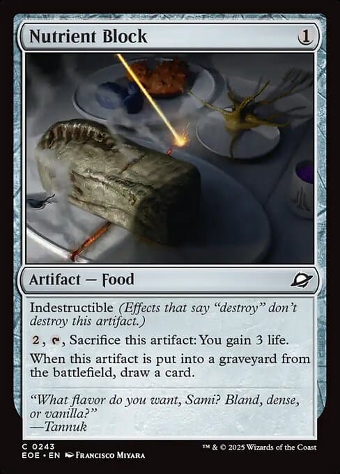 Nutrient Block 2025 Magic: The Gathering Edge of Eternities