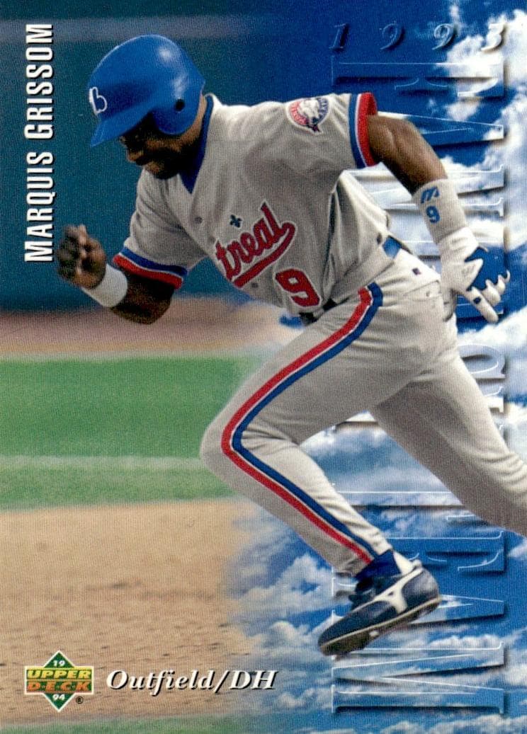 Marquis Grissom 1994 upper-deck Upper Deck