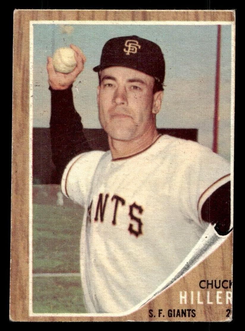 Chuck Hiller 1962 topps Topps