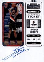 Shaedon Sharpe 2022 panini Panini Contenders