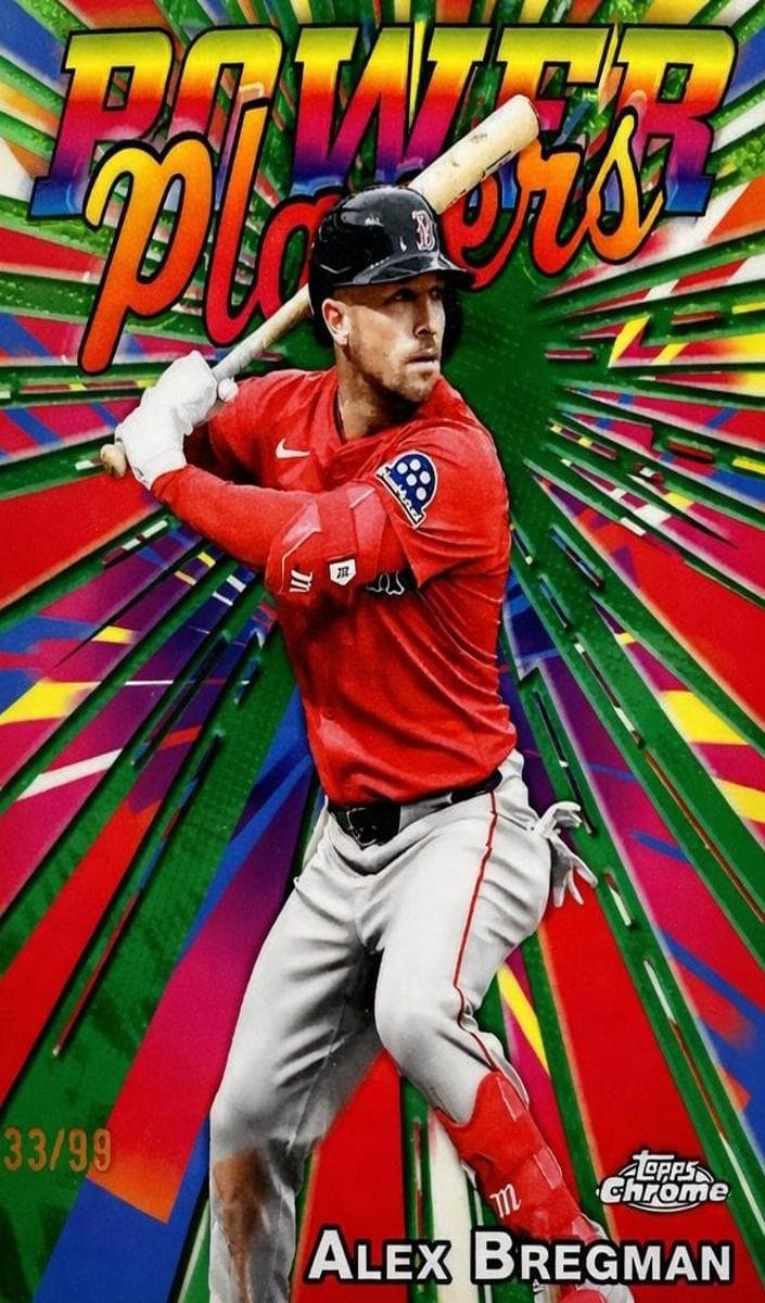 Alex Bregman 2025 topps Topps Chrome Update