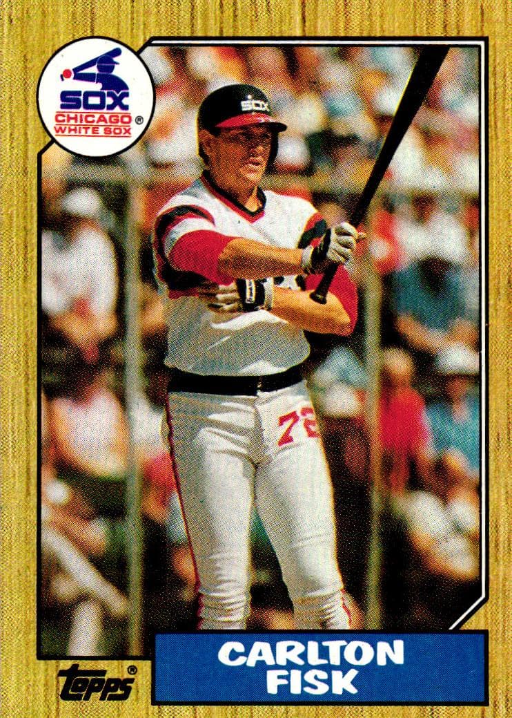 Carlton Fisk 1987 topps Topps