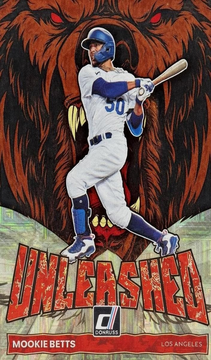 Mookie Betts 2022 panini Donruss