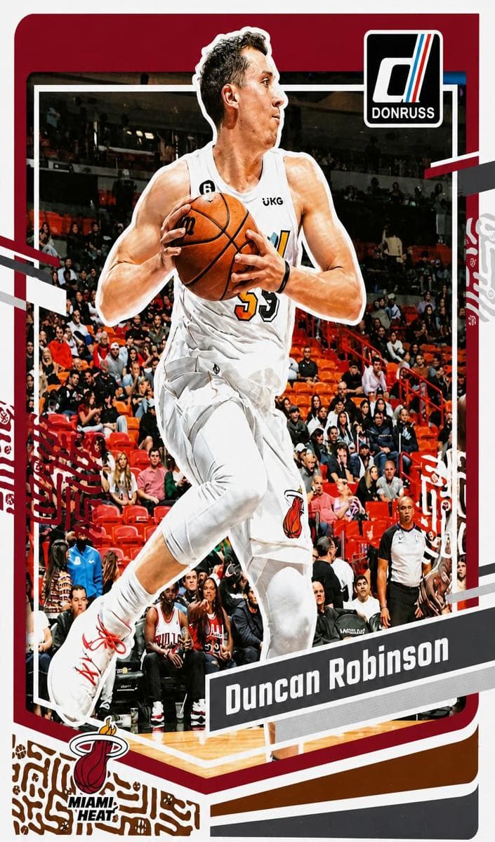 Duncan Robinson 2023 panini Donruss