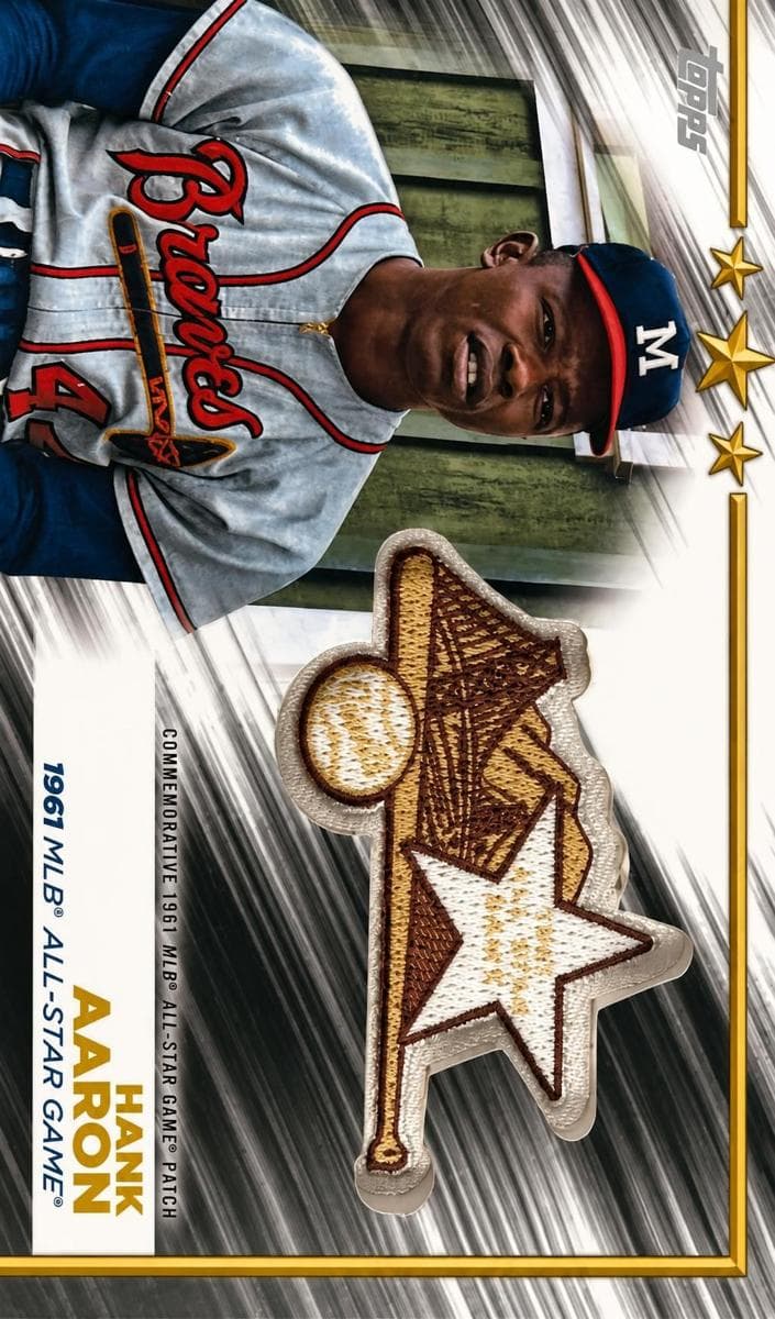 Hank Aaron 2022 topps Topps