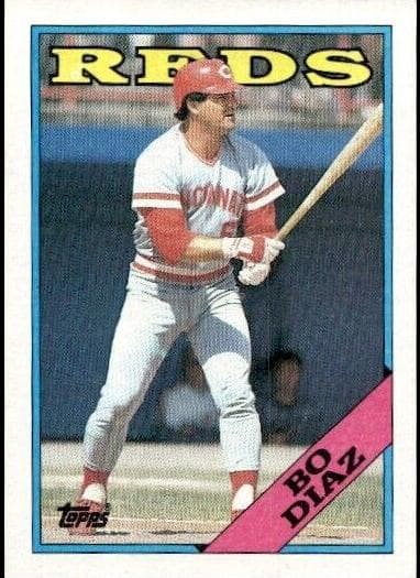 Bo Diaz 1988 topps