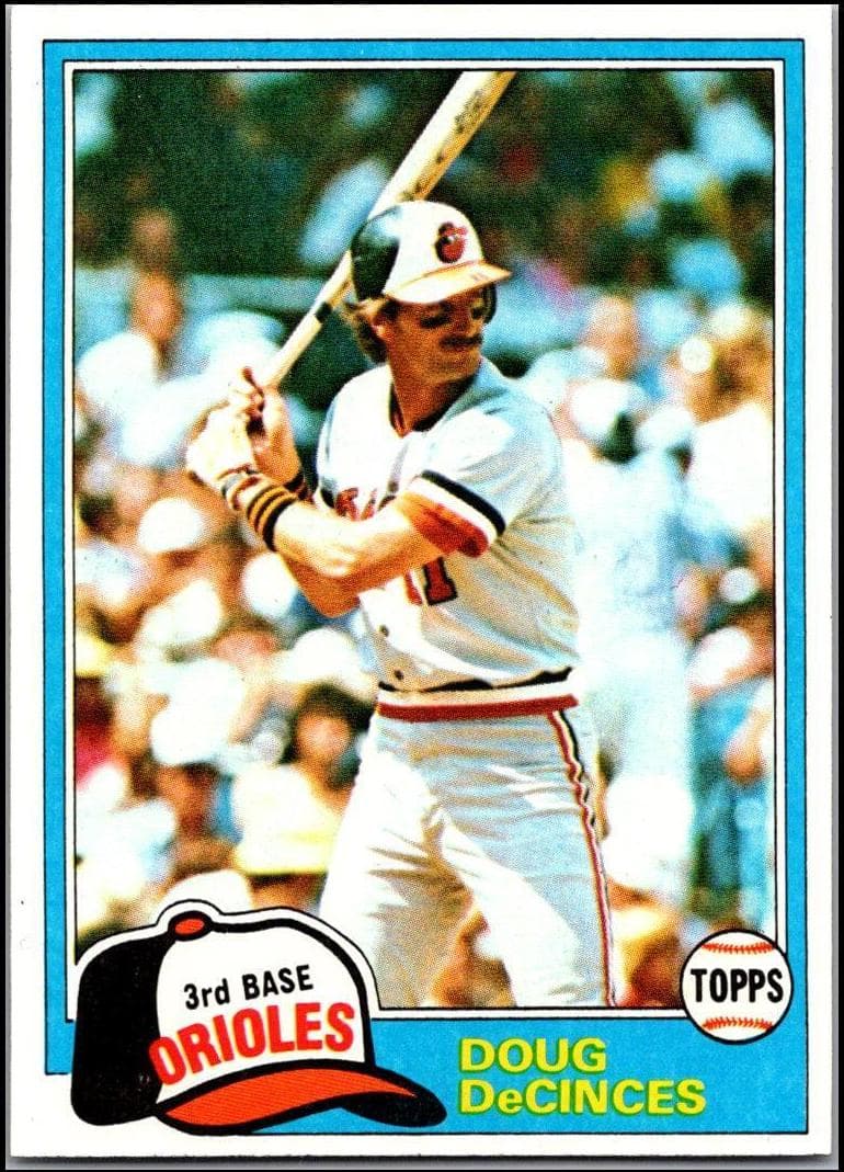 Doug DeCinces 1981 topps Topps