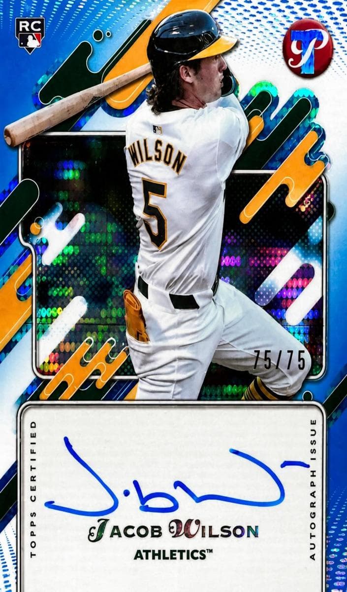 Jacob Wilson 2025 topps Topps Pristine
