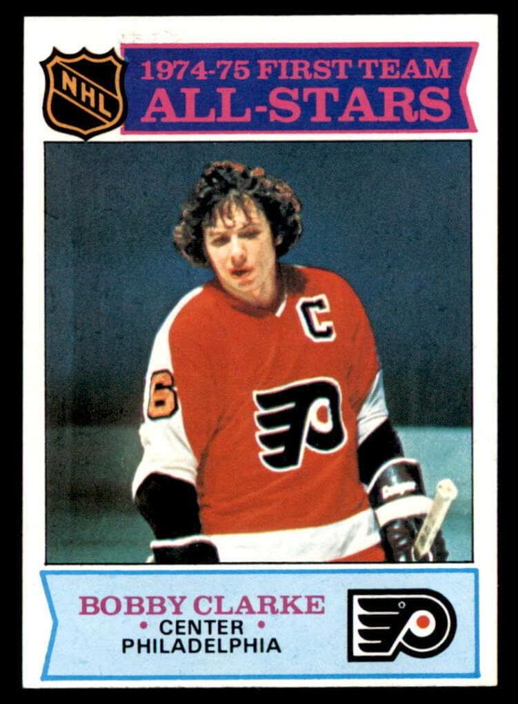 Bobby Clarke 1975 topps