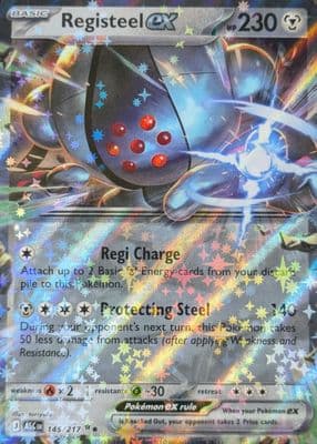Registeel EX trading card