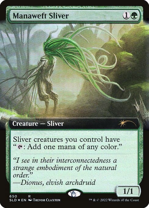 Manaweft Sliver 2019 Magic: The Gathering Secret Lair Drop