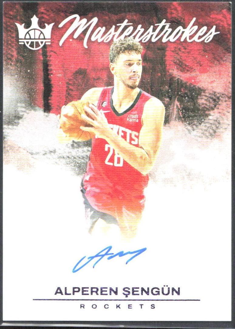 Alperen Sengun 2023 panini Panini Court Kings