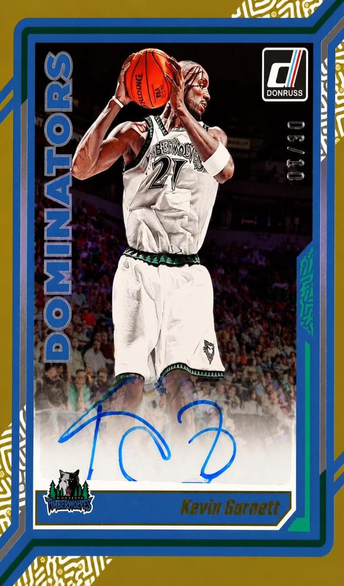 Kevin Garnett 2023 panini Donruss