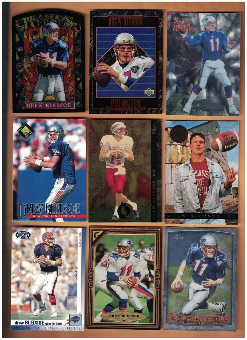 Drew Bledsoe 1997 topps