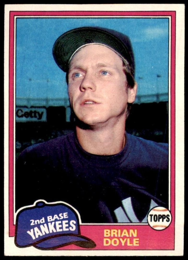 Brian Doyle 1981 topps Topps