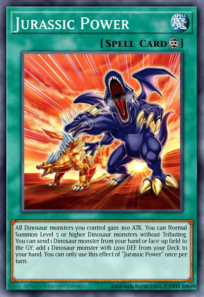 Jurassic Power 2023 Yu-Gi-Oh! Japanese Duelist Nexus