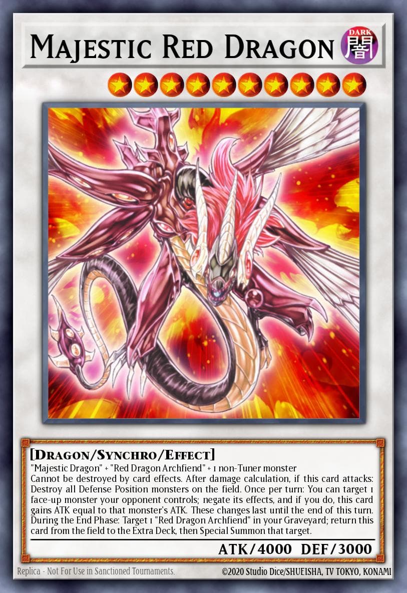 Majestic Red Dragon #ABPF-EN040
