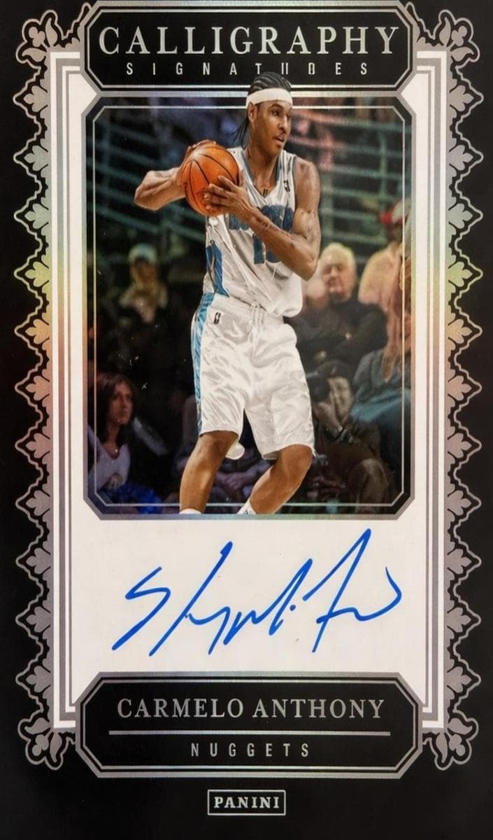 Carmelo Anthony 2023 panini