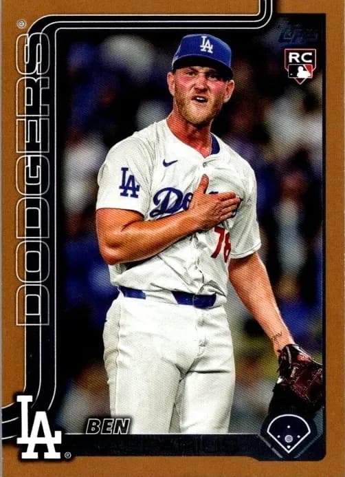 Ben Casparius trading card