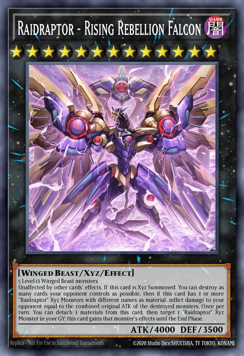 Raidraptor - Rising Rebellion Falcon #PHNI-EN045