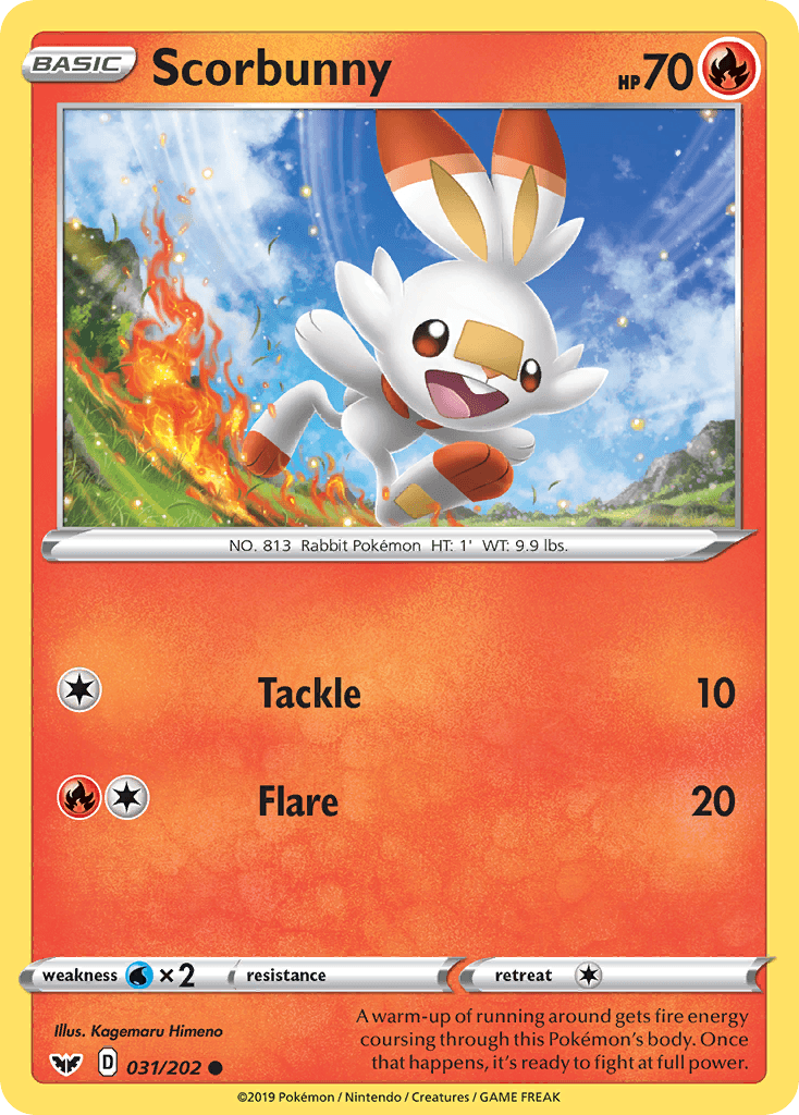 Scorbunny 2020 Pokemon