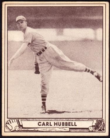Carl Hubbell 1940 unknown Play Ball