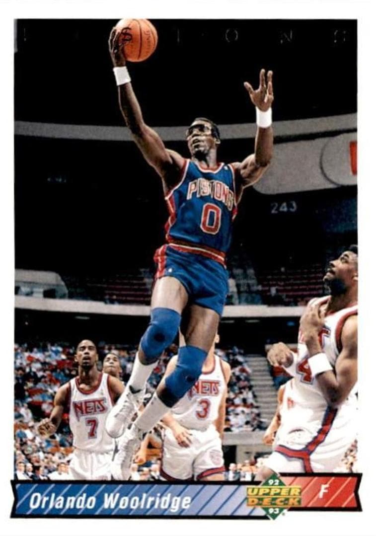 Orlando Woolridge 1992 upper-deck Upper Deck