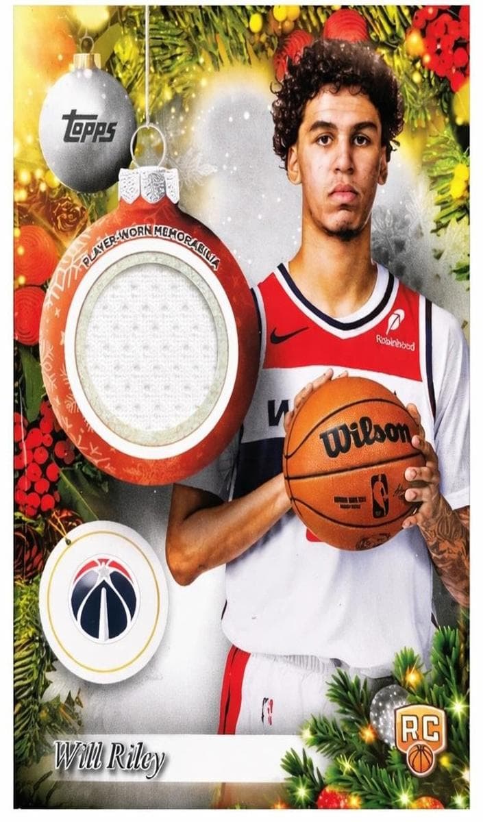 Will Riley 2025 topps Topps Holiday