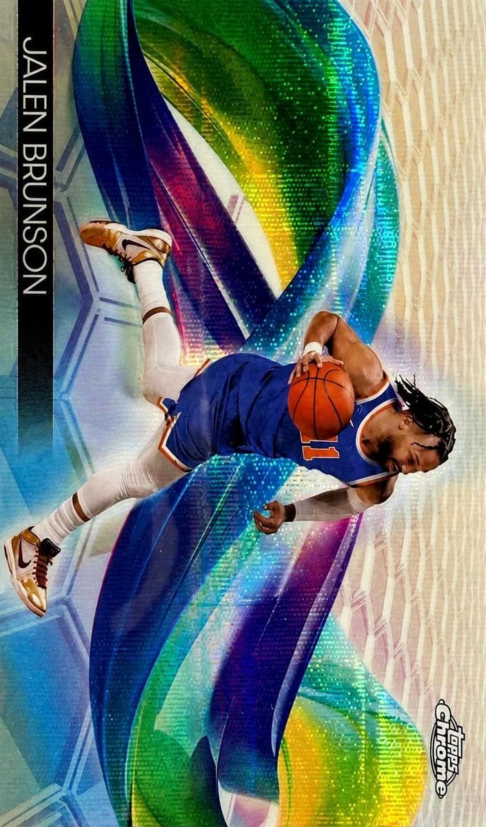 Jalen Brunson 2024 topps Topps Chrome