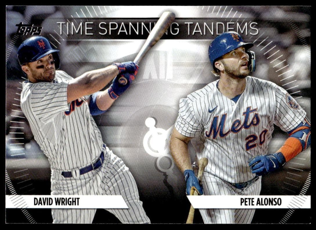 Pete Alonso / David Wright 2023 topps Topps Update