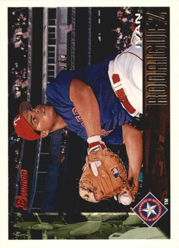 Ivan Rodriguez 1995 bowman Bowman