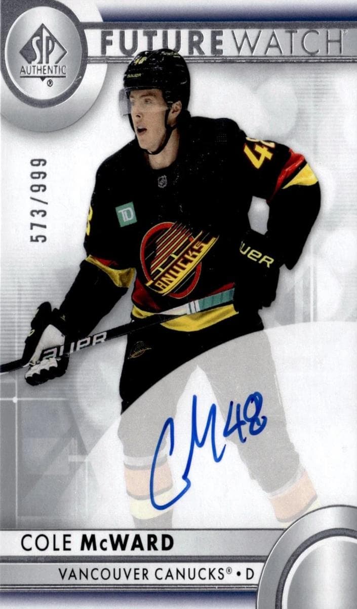 Cole McWard - Vancouver Canucks /999 #167