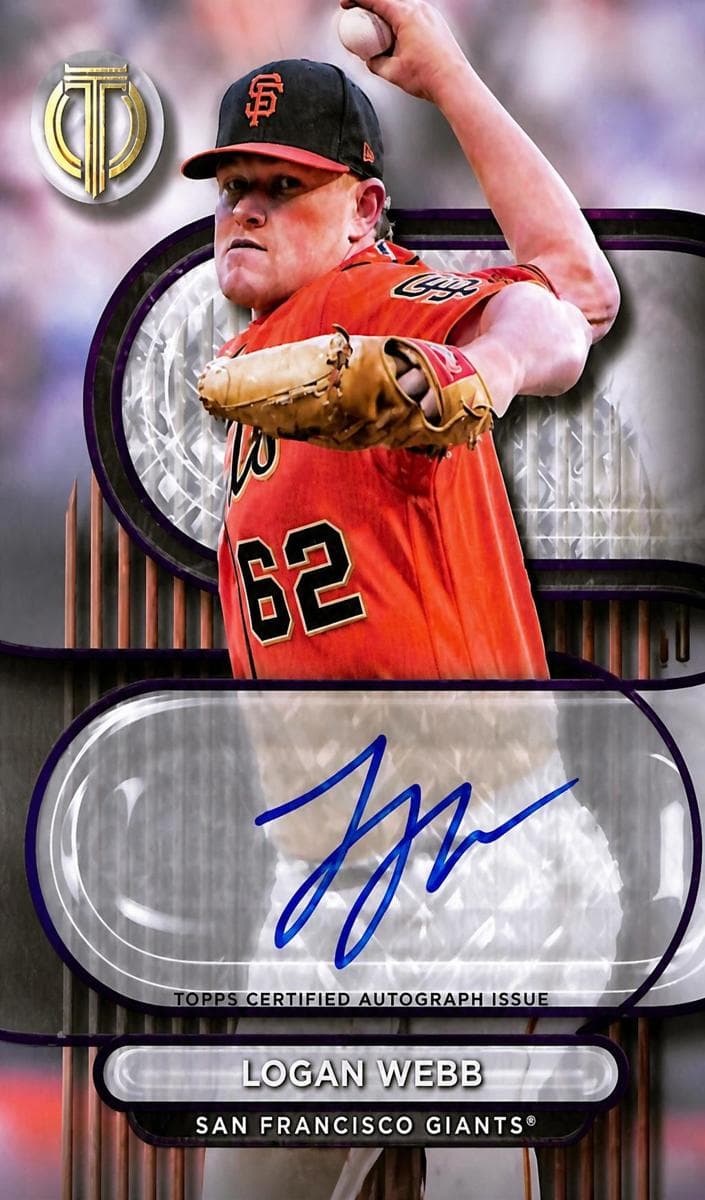 Logan Webb 2024 topps Topps Tribute