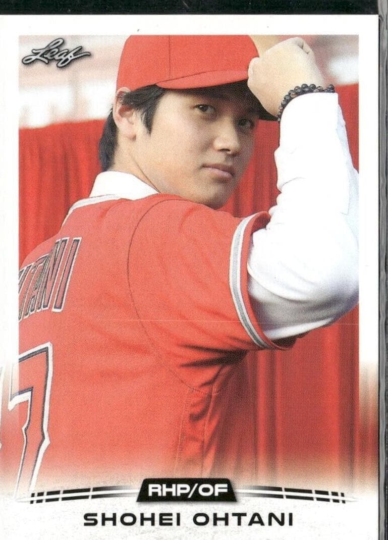 Shohei Ohtani 2018 leaf