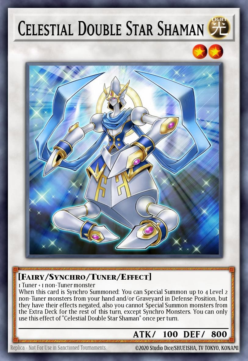 Celestial Double Star Shaman #DUSA-EN018
