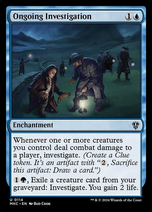 Ongoing Investigation 2024 Magic: The Gathering Murders at Karlov Manor Commander