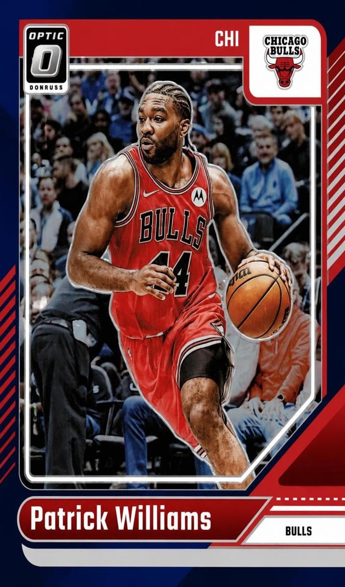Patrick Williams 2024 panini Donruss Optic