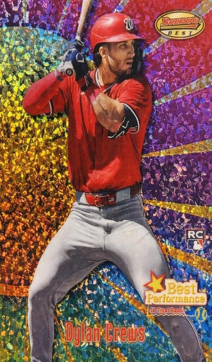 Dylan Crews 2025 bowman Bowman Best