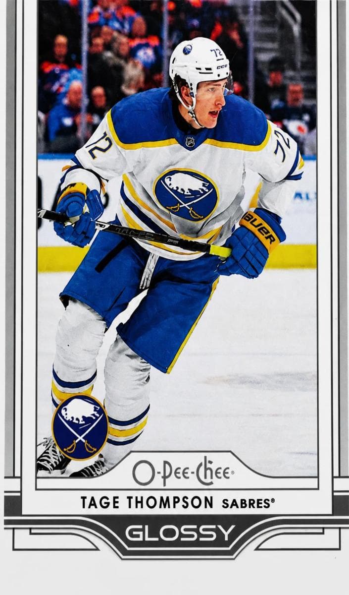 Tage Thompson 2025 upper-deck Upper Deck