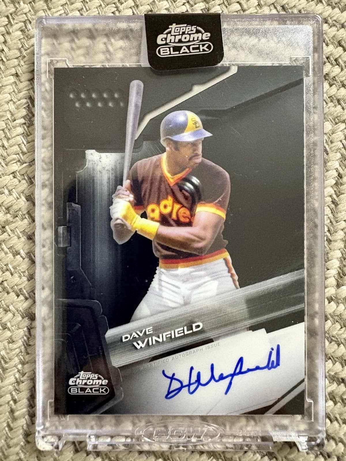 Dave Winfield 2026 topps Topps Chrome Black