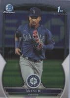 Tai Peete 2023 bowman Bowman Draft