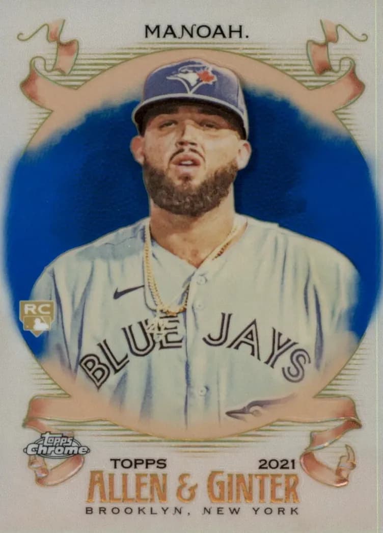Alek Manoah 2021 topps Topps Allen & Ginter Chrome