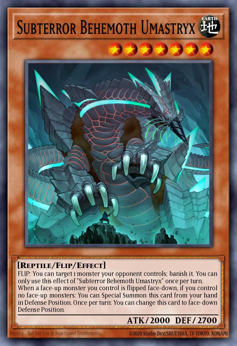 Subterror Behemoth Umastryx #TDIL-EN083