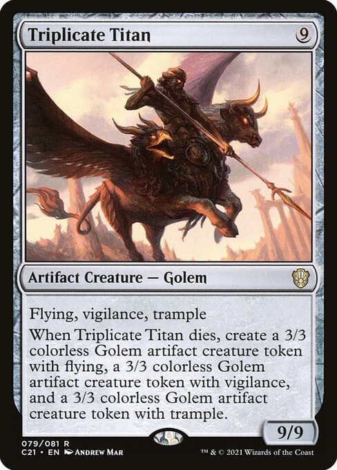 Triplicate Titan 2021 Magic: The Gathering