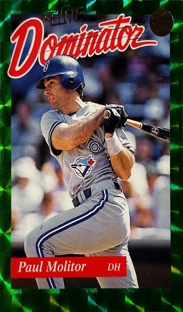 Paul Molitor 1993 panini