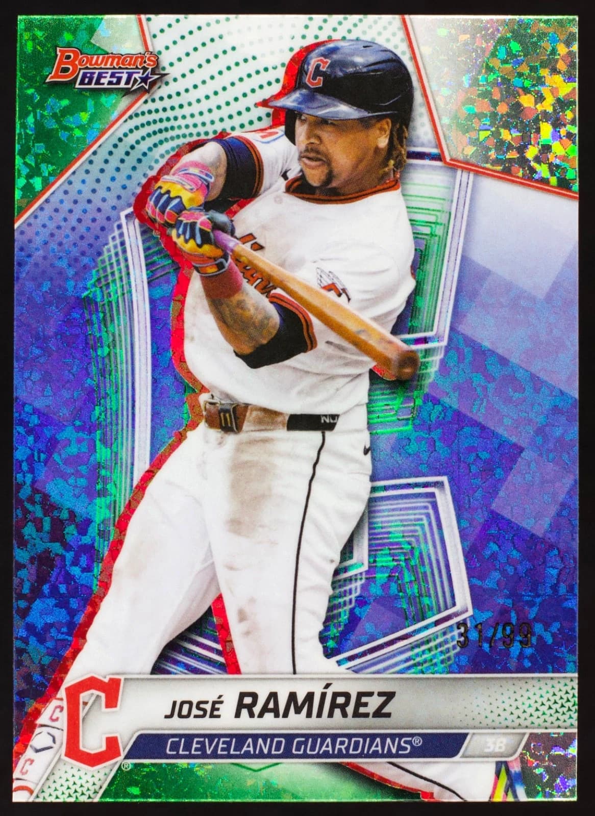 José Ramírez 2025 bowman Bowman Best